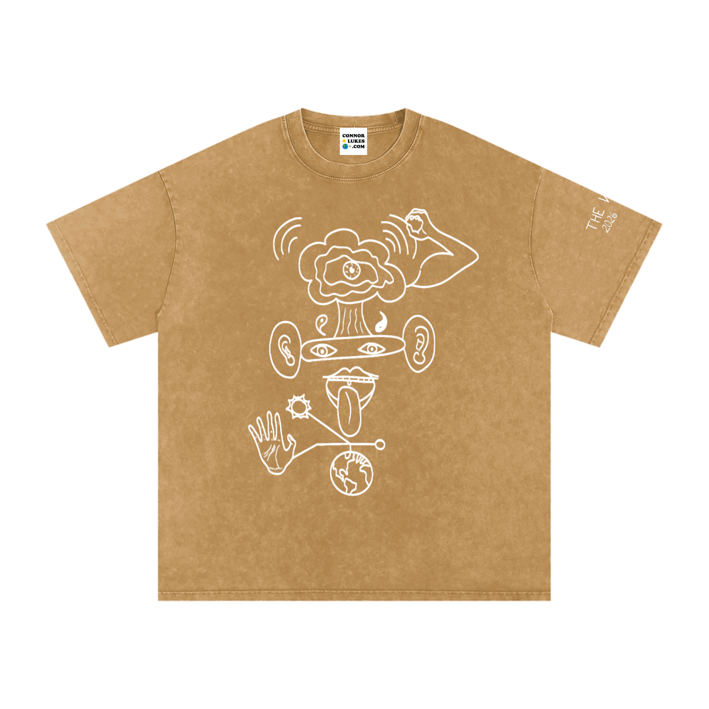 DOODLE LUKE MINERAL WASH TEE