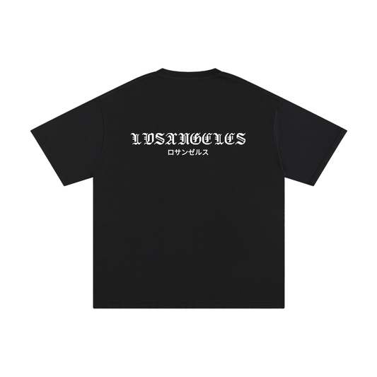 ロサンゼルス TEE 01 BLACK
