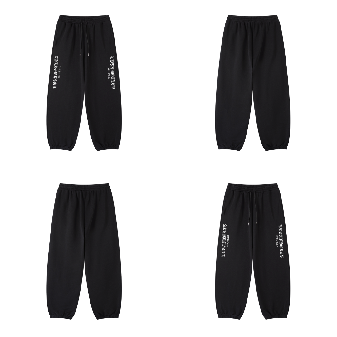 ロサンゼルス SWEATS 01 BLACK