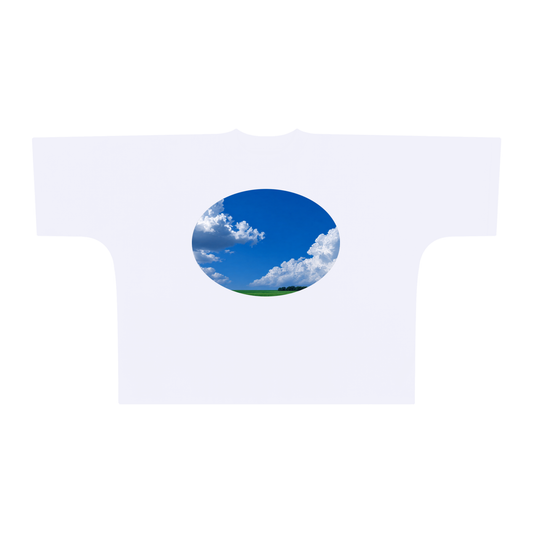 LUKES SKY SCENE DRAPE TEE