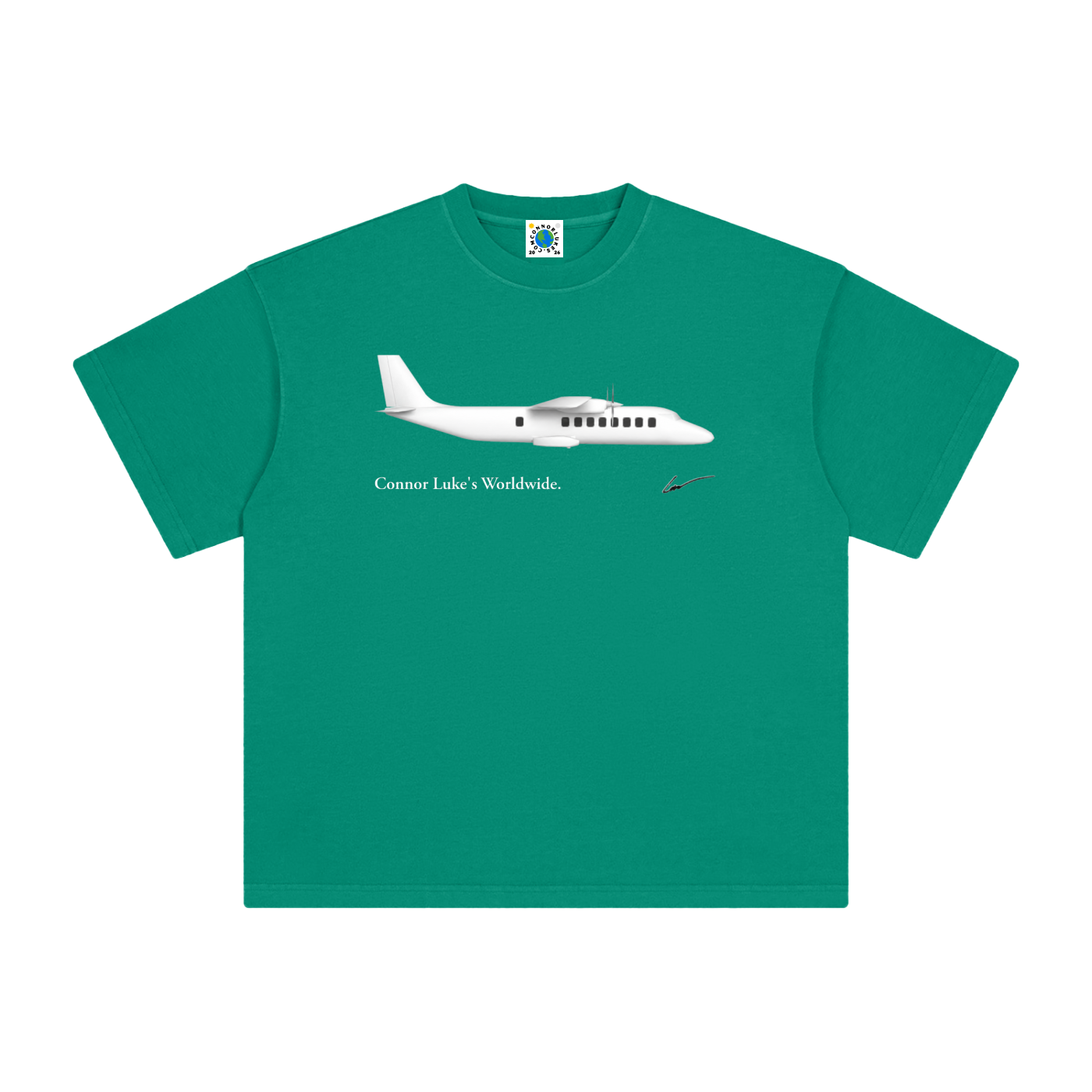 LUKES WORLDWIDE OVERSIZED TEE