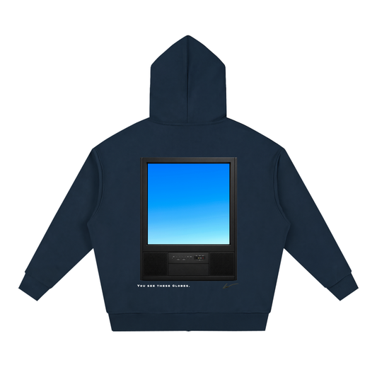 LUKE’S TV LOOSE ZIP UP HOODIE