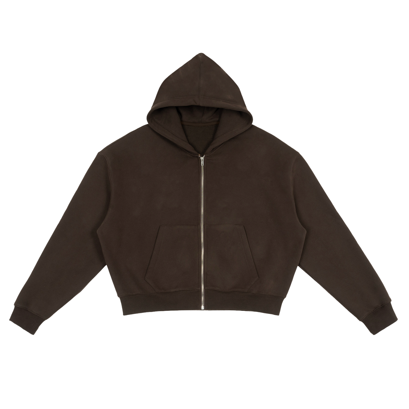 INPUT CROP ZIP HOODIE