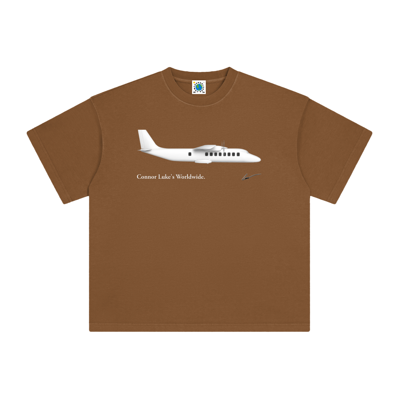 LUKES WORLDWIDE OVERSIZED TEE
