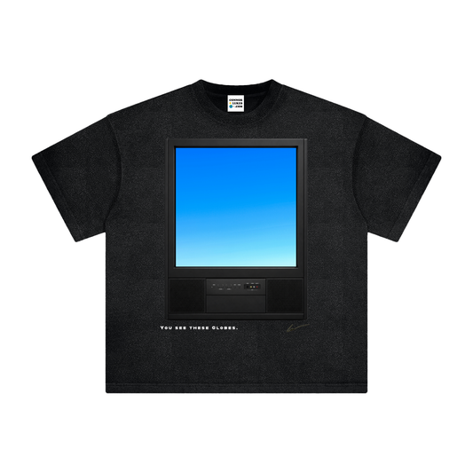 TELL A VISION TEE VINTAGE WASH
