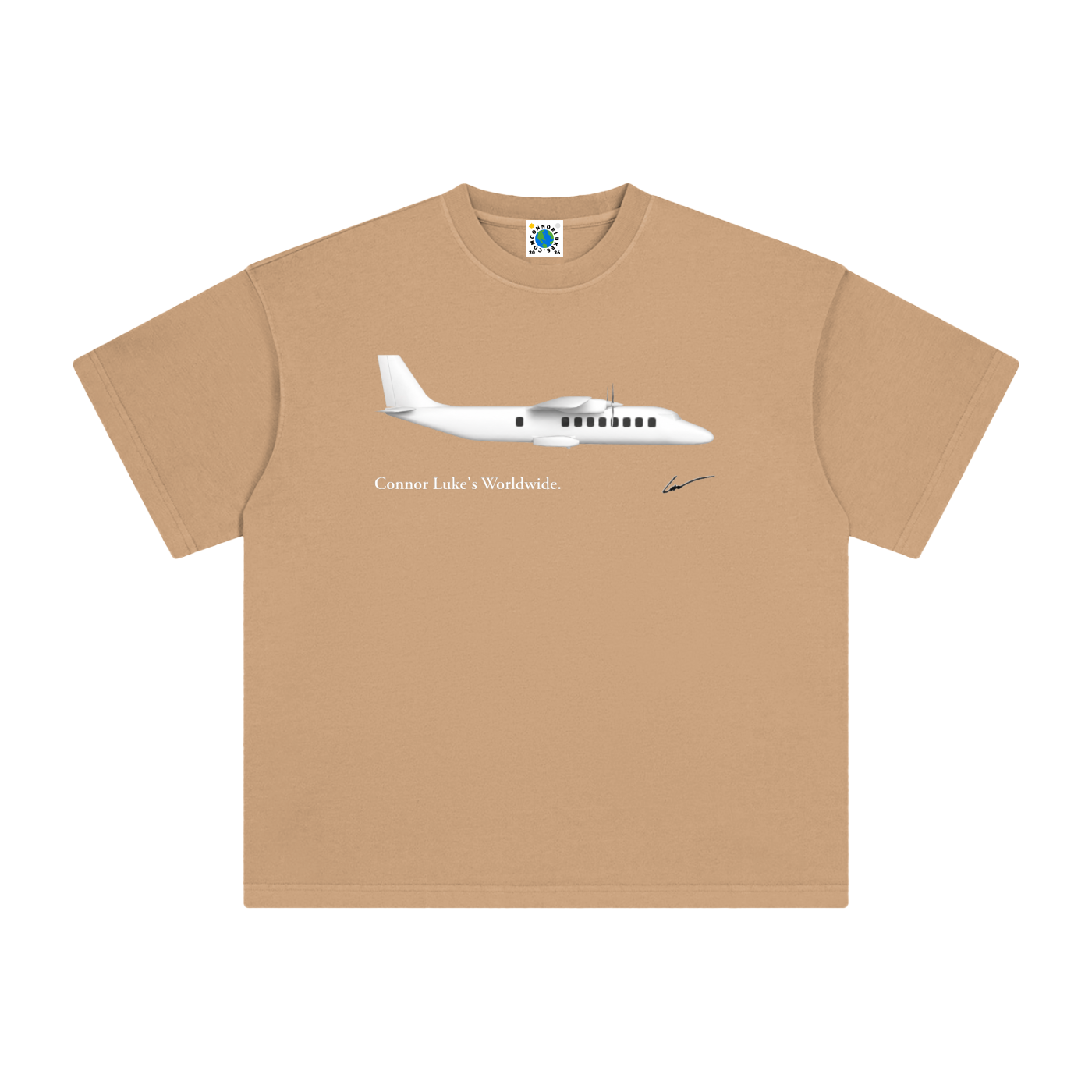 LUKES WORLDWIDE OVERSIZED TEE