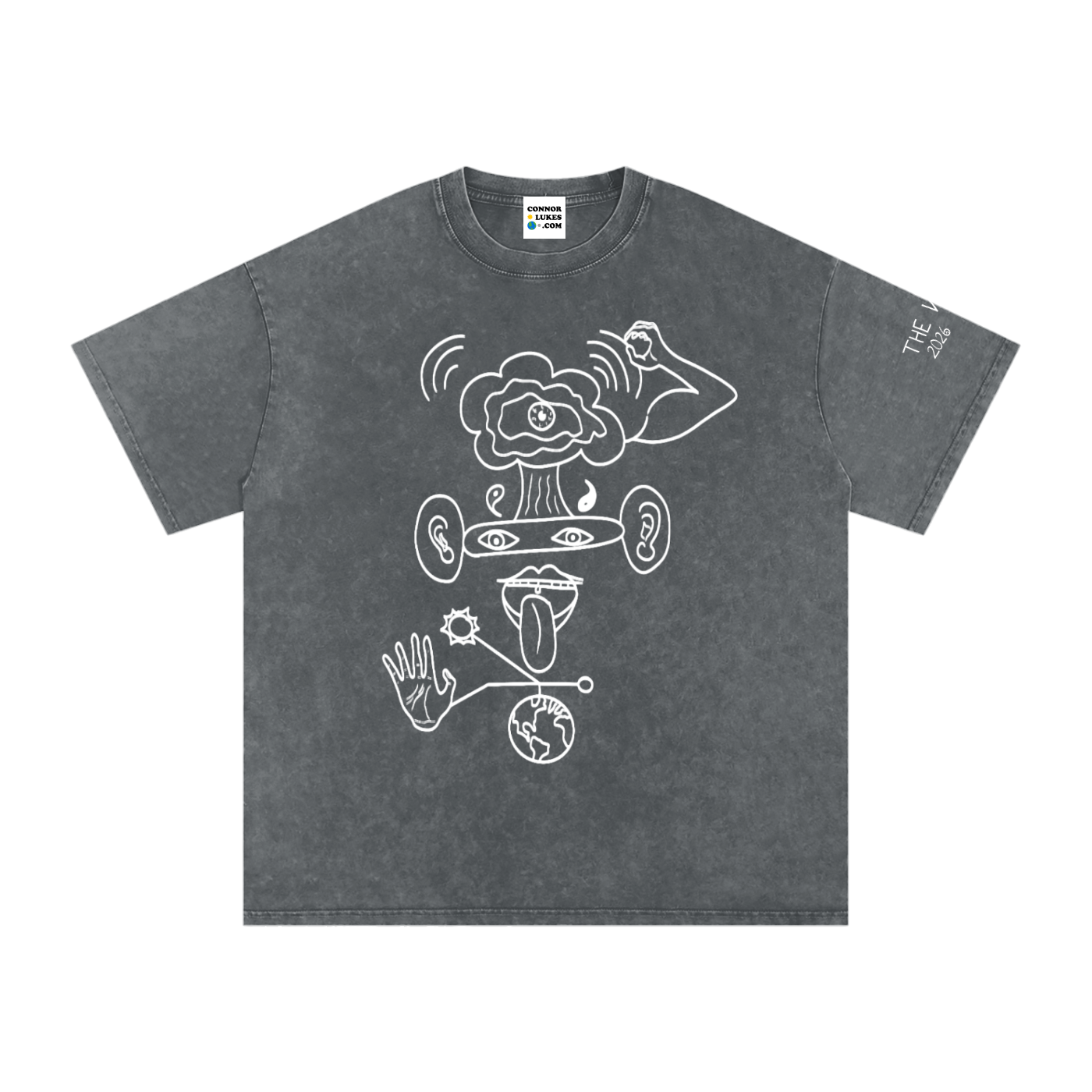 DOODLE LUKE MINERAL WASH TEE
