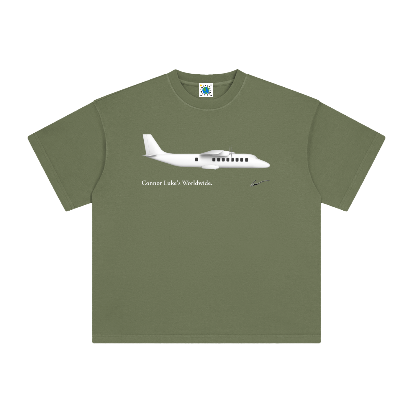 LUKES WORLDWIDE OVERSIZED TEE