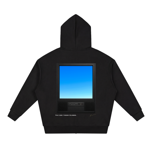 LUKE’S TV LOOSE ZIP UP HOODIE