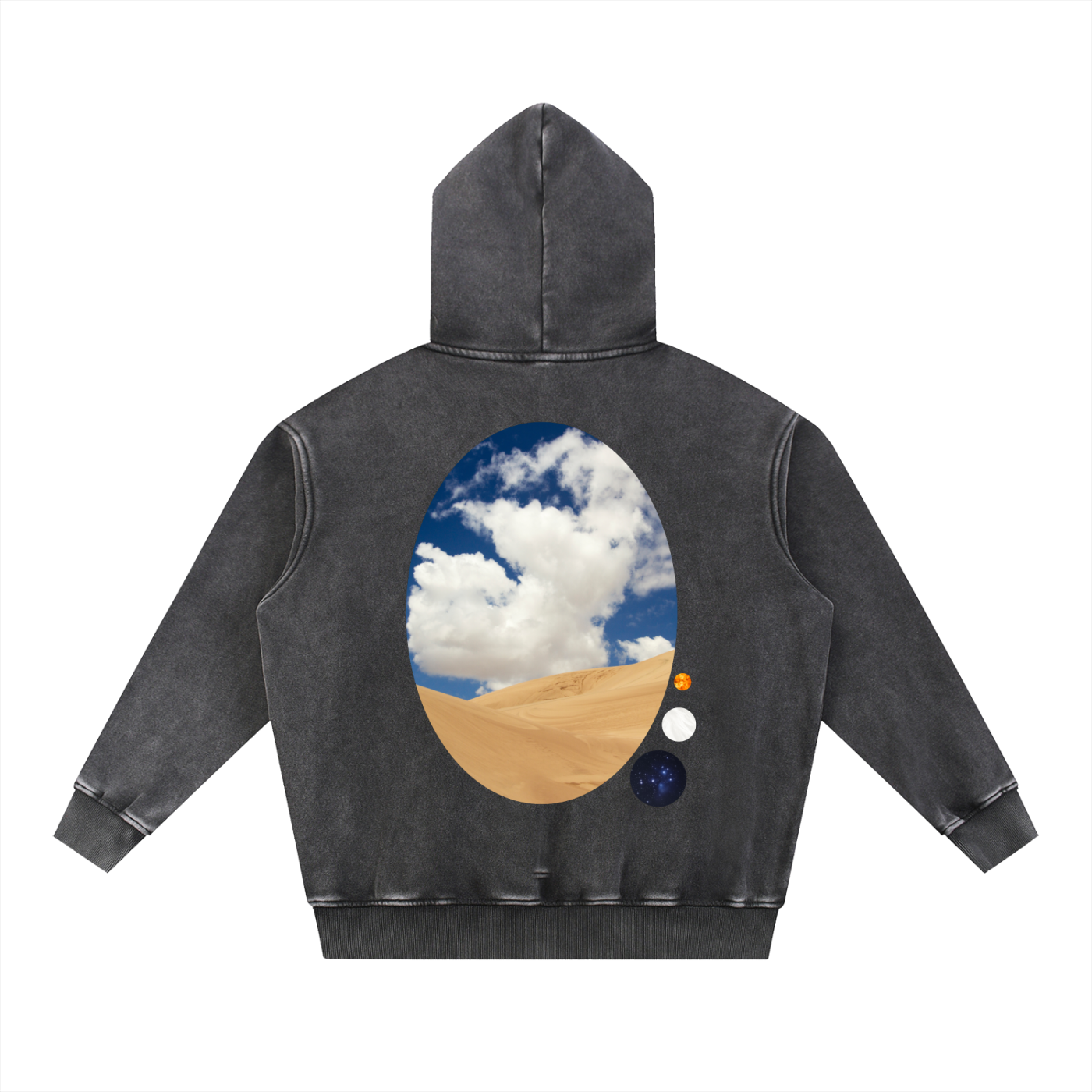 MINERAL ELEMENT HOODIE LOOSE FIT