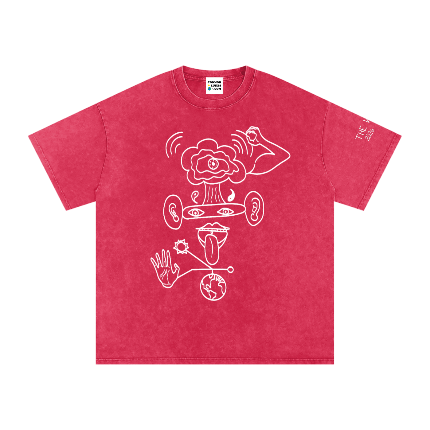 DOODLE LUKE MINERAL WASH TEE