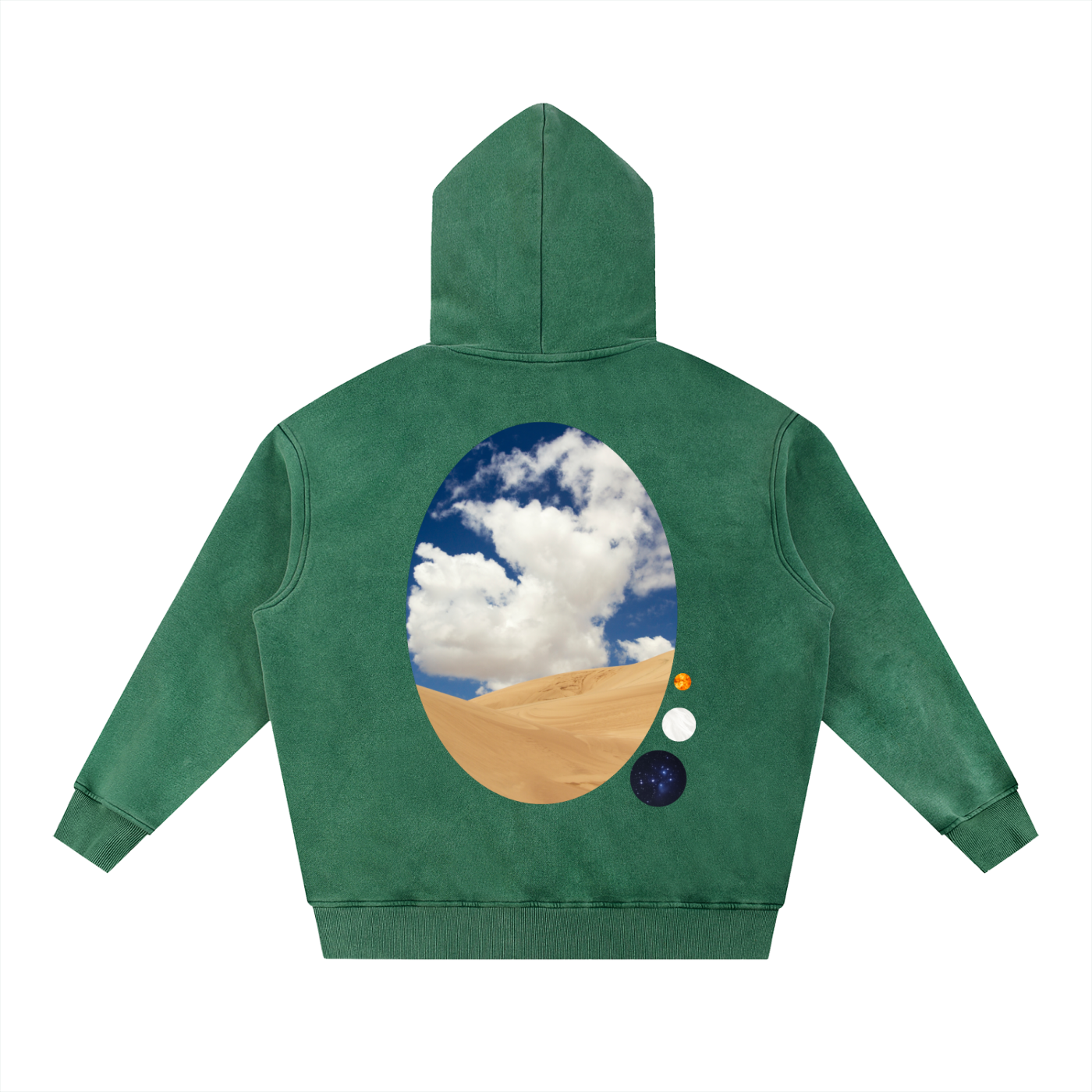 MINERAL ELEMENT HOODIE LOOSE FIT