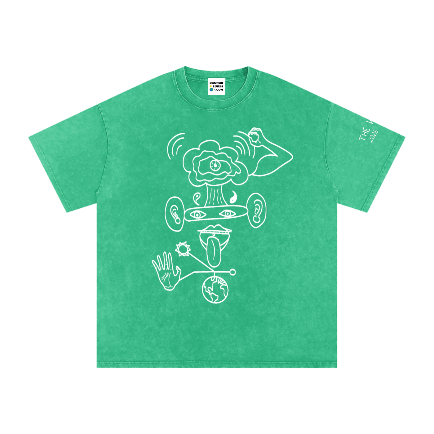 DOODLE LUKE MINERAL WASH TEE